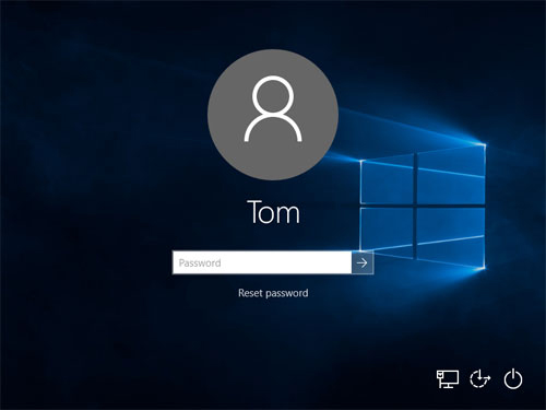 reset password link